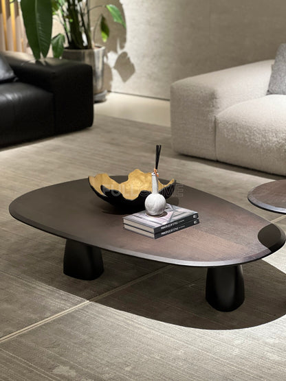 The Smoked Oval Coffee Table