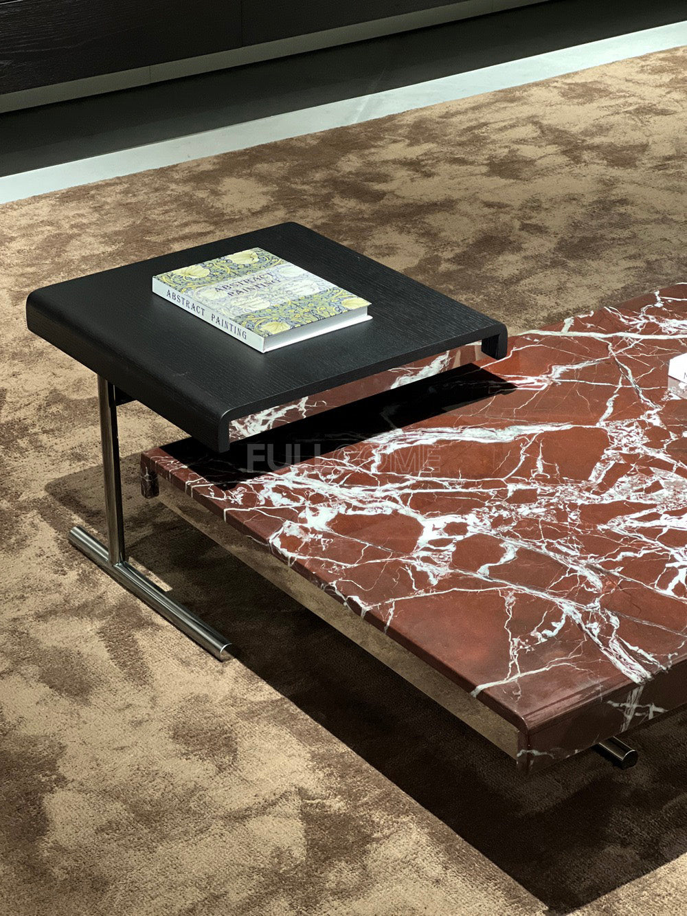 The Wine Red Veined Coffee Table