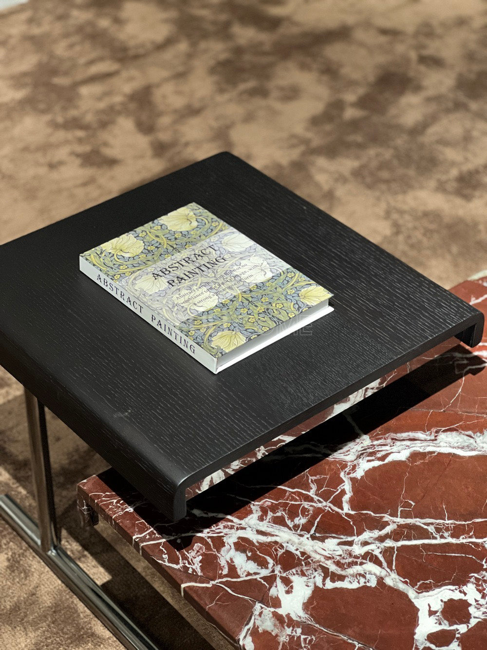 The Wine Red Veined Coffee Table
