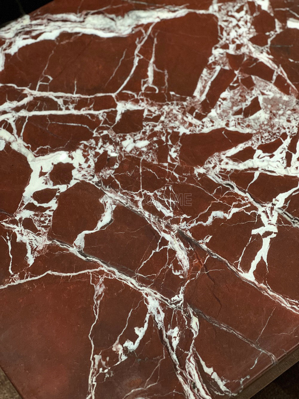 The Wine Red Veined Coffee Table