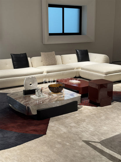 The Claret Column Coffee Table Set