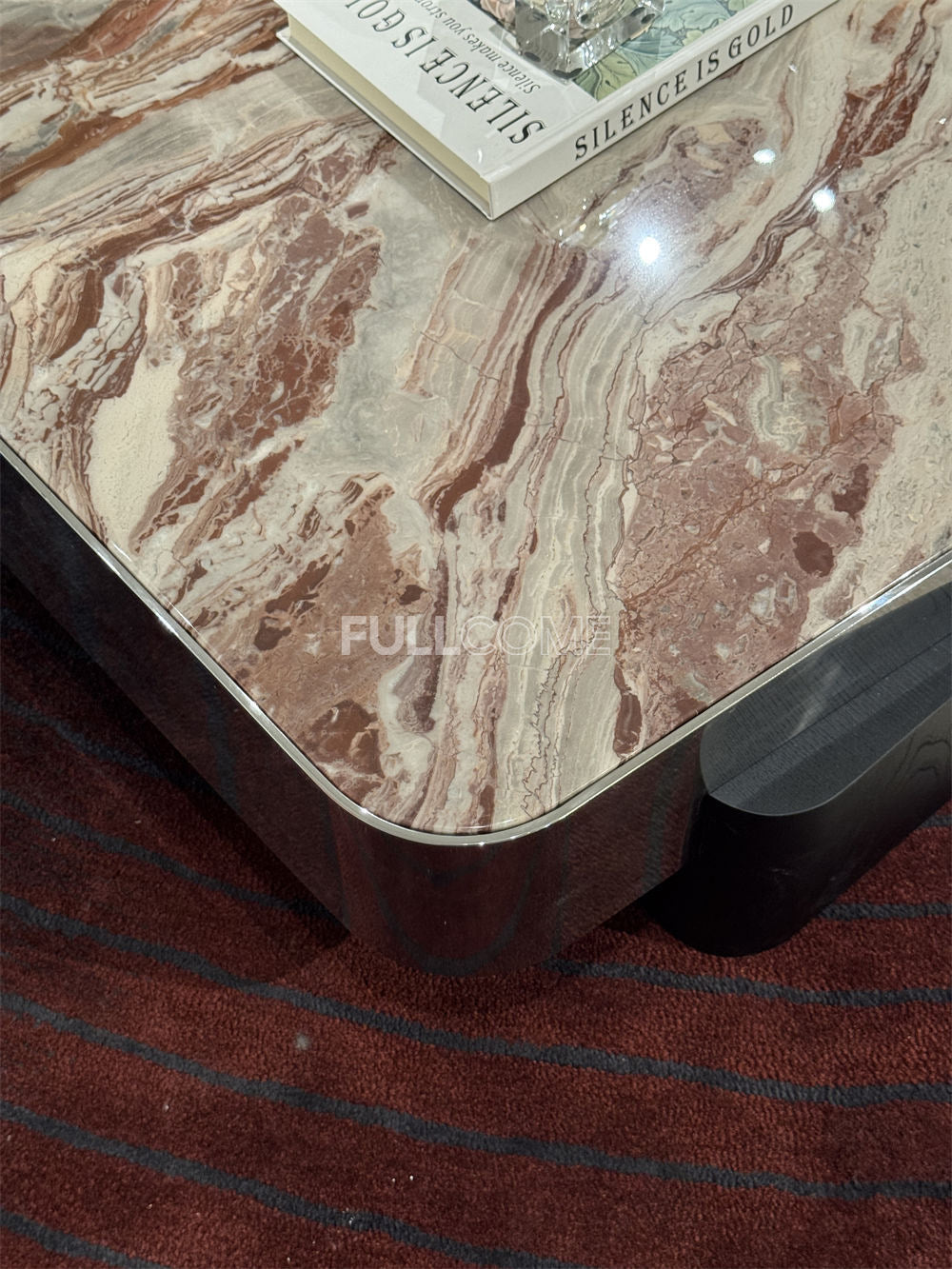 The Claret Column Coffee Table Set