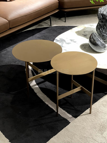 The Brass Nesting Side Tables