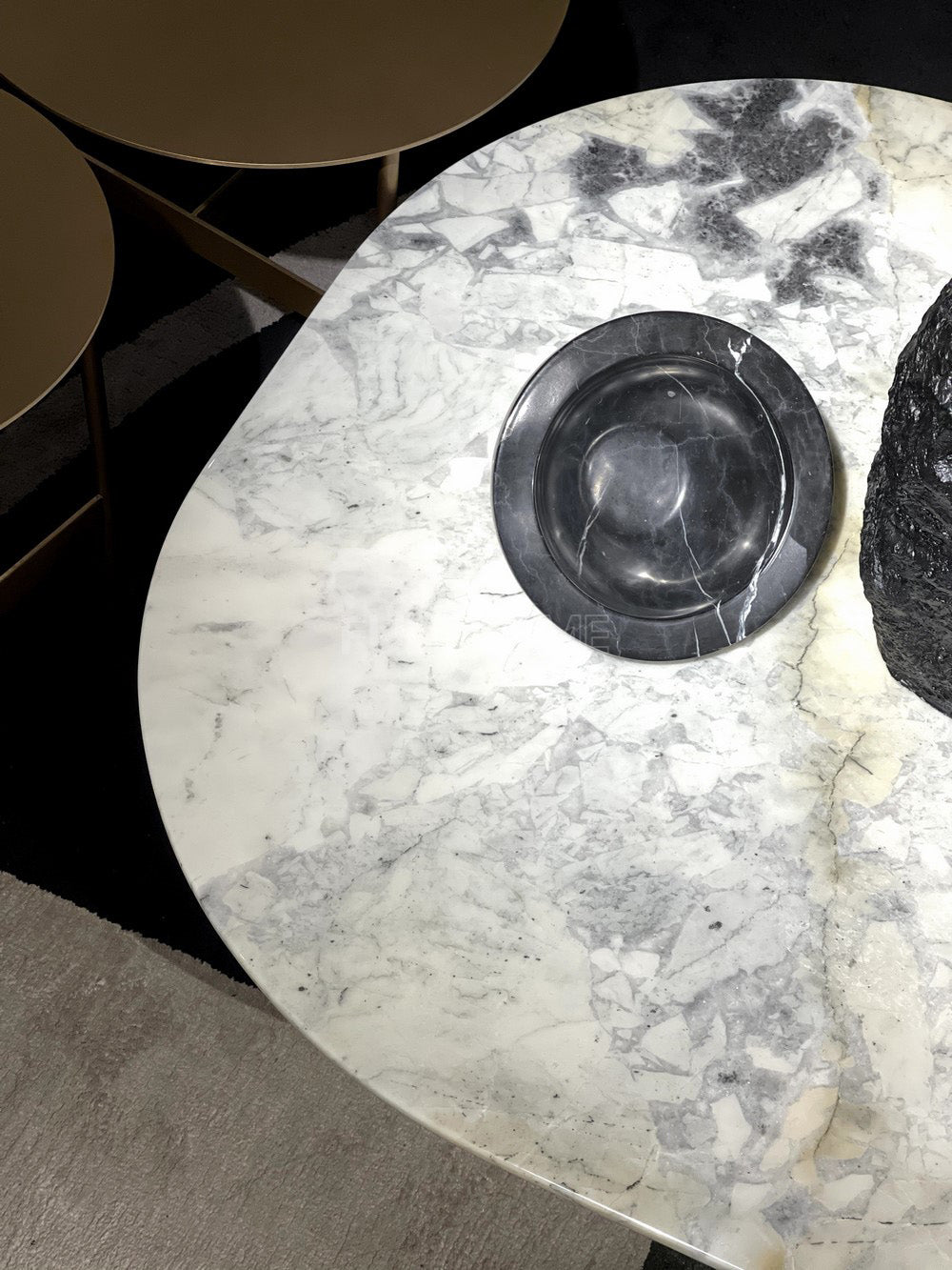 The Brass Nesting Side Tables