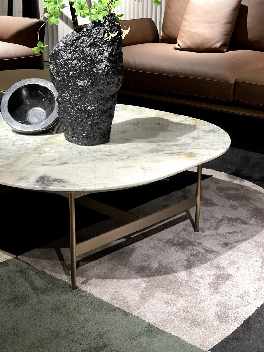 The Brass Nesting Side Tables
