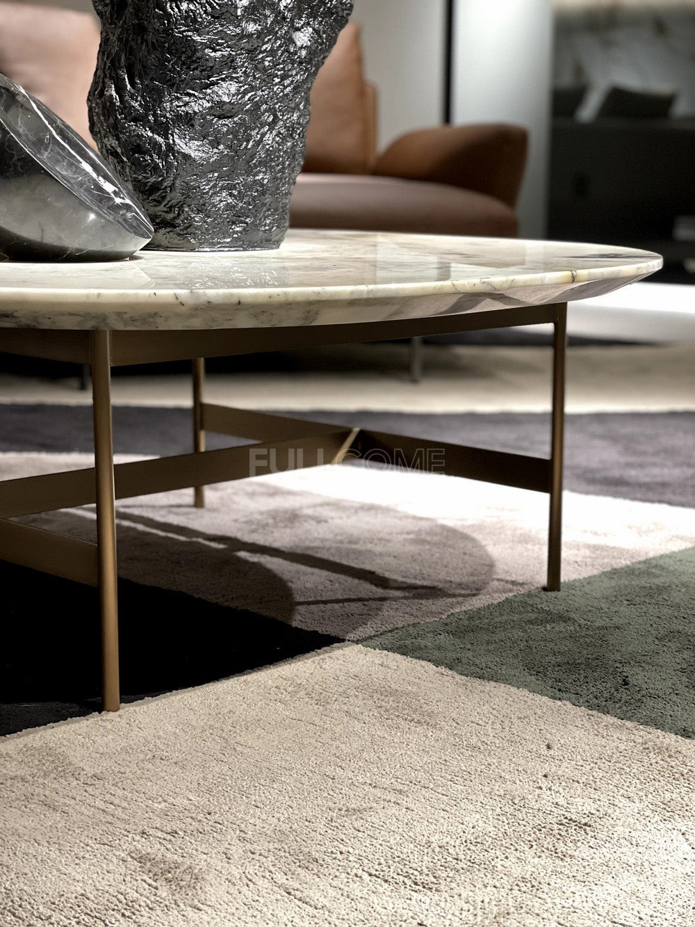 The Brass Nesting Side Tables