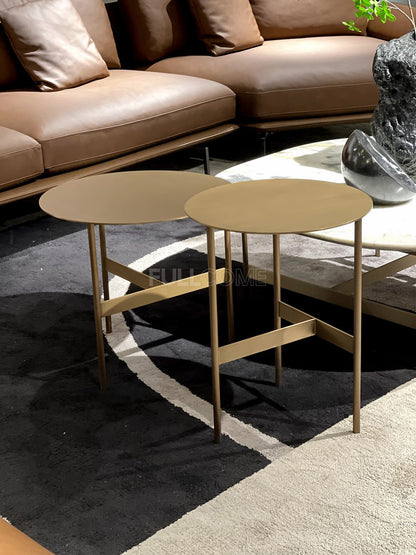The Brass Nesting Side Tables