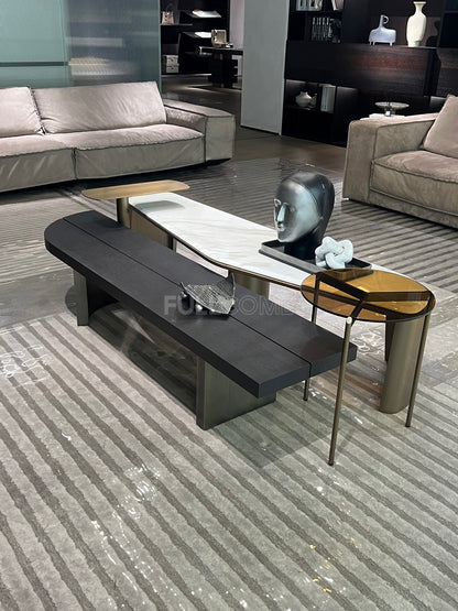 The Long Rounded-End Coffee Table
