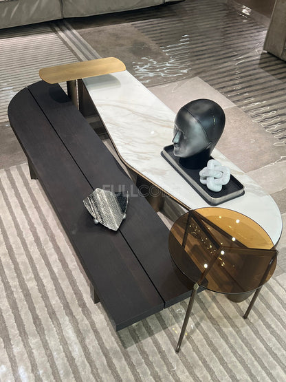 The Long Rounded-End Coffee Table