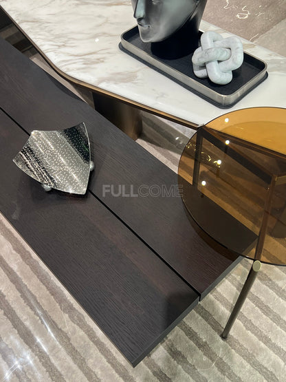 The Long Rounded-End Coffee Table