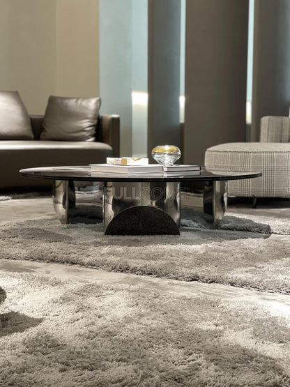 The Cutout Glass Coffee Table