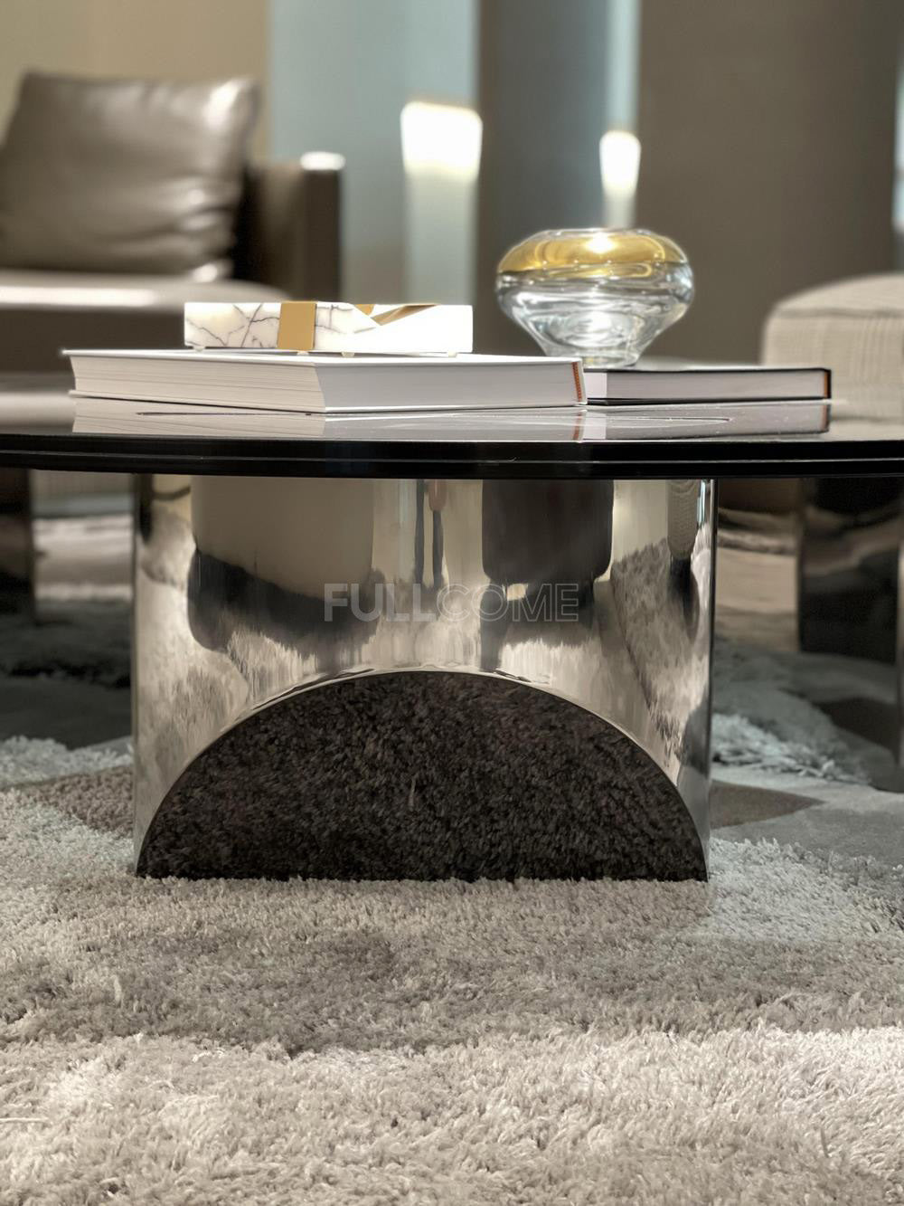 The Cutout Glass Coffee Table