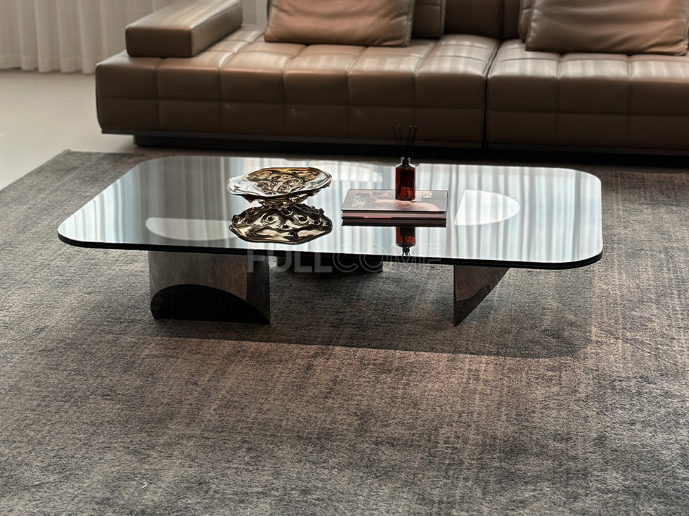 The Smoked Glass Arch Coffee Table