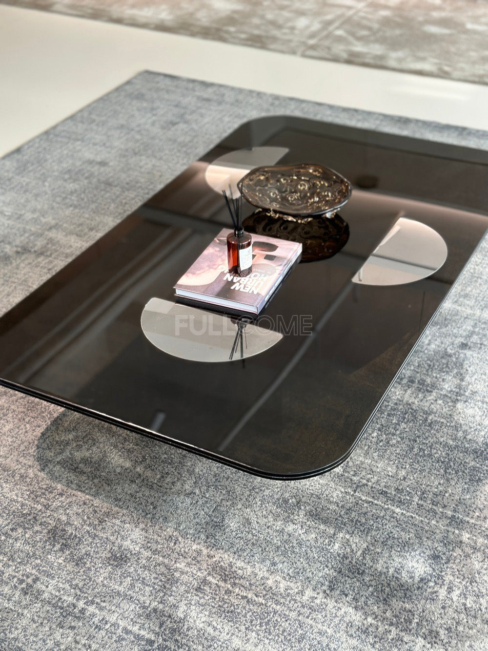 The Smoked Glass Arch Coffee Table