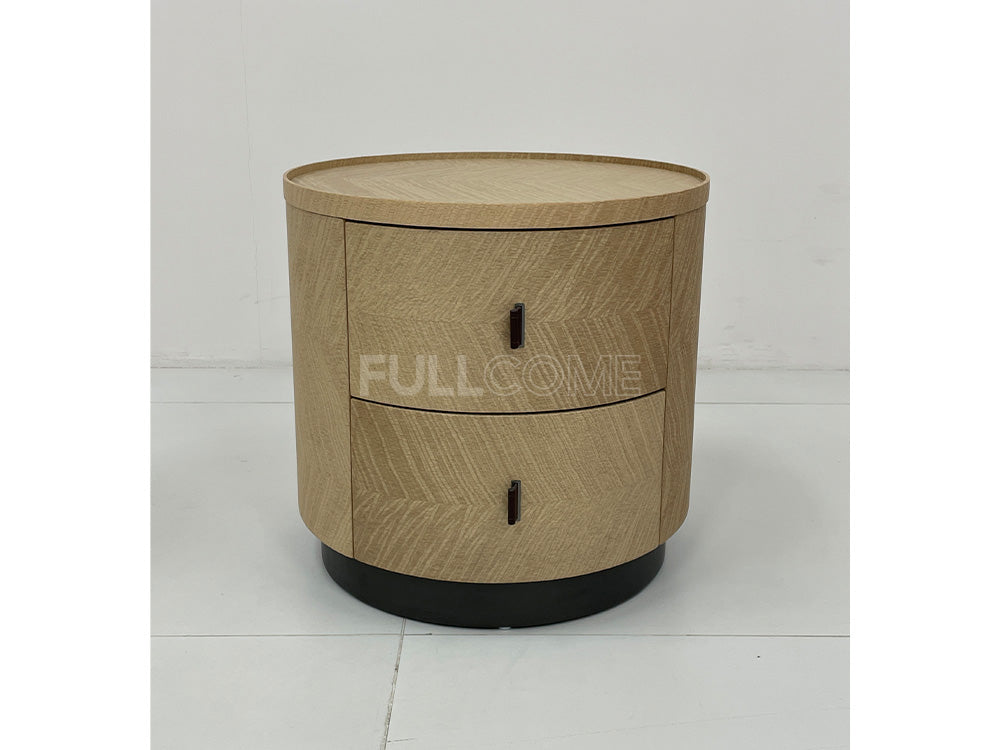 The Timber Drum Nightstand