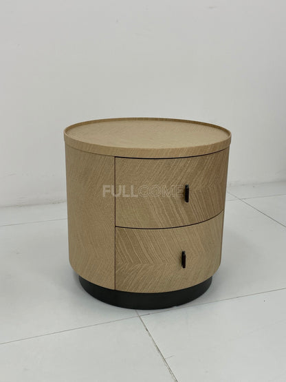 The Timber Drum Nightstand