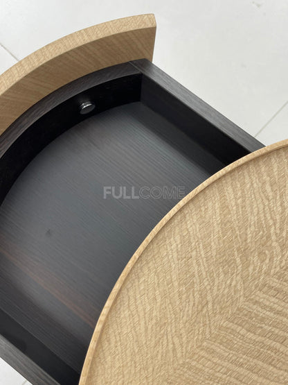The Timber Drum Nightstand