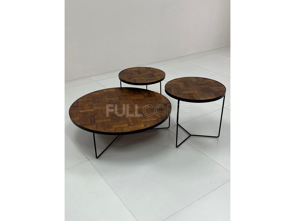 The Parquet Trio Nesting Tables