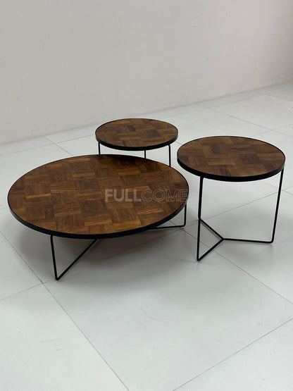 The Parquet Trio Nesting Tables