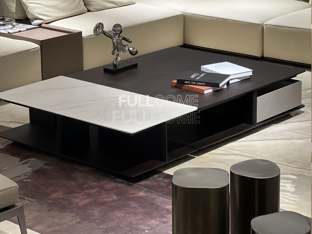 The Two-Drawer Square Coffee Table