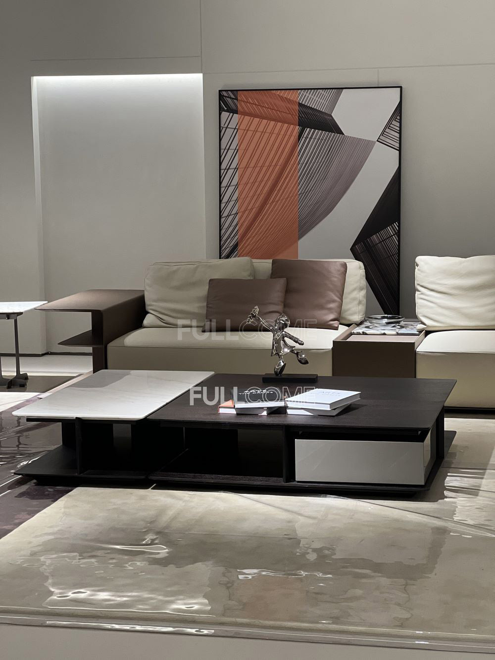 The Two-Drawer Square Coffee Table