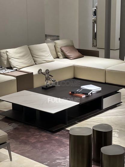 The Two-Drawer Square Coffee Table