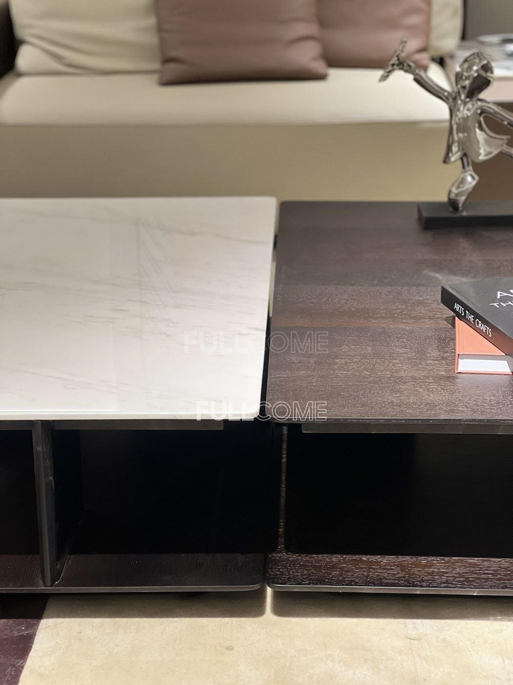 The Two-Drawer Square Coffee Table