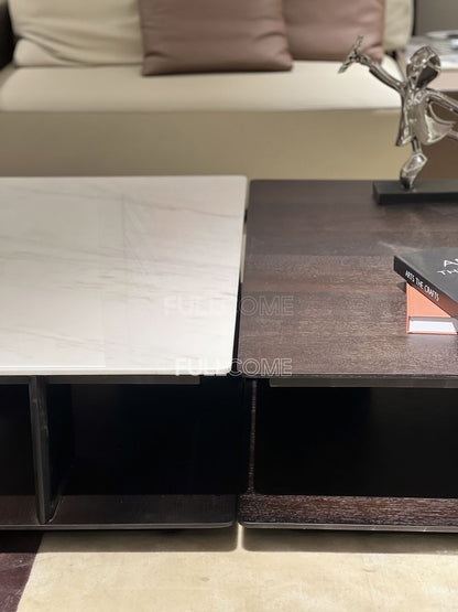 The Two-Drawer Square Coffee Table