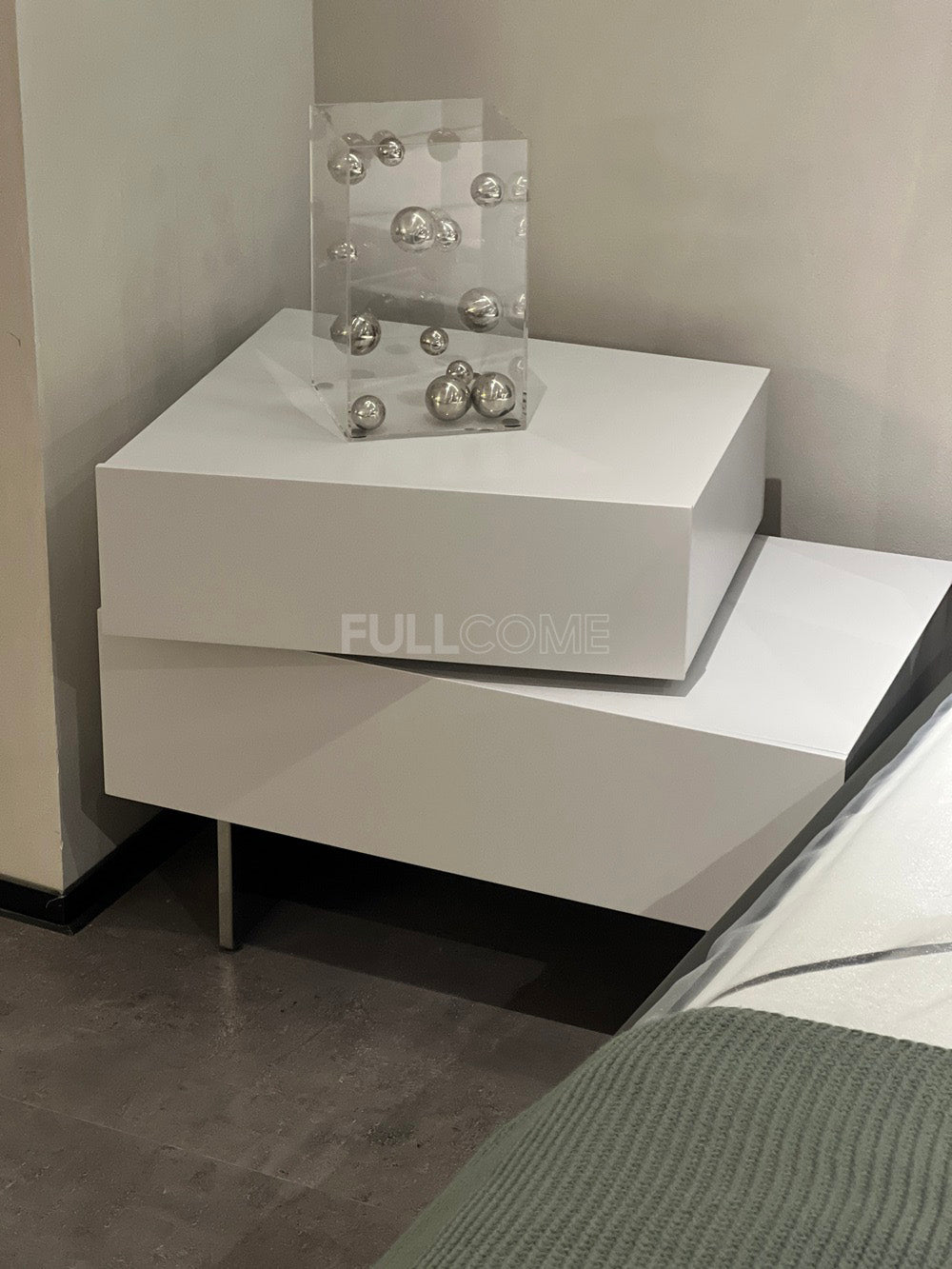 The Stepped Slab Nightstand
