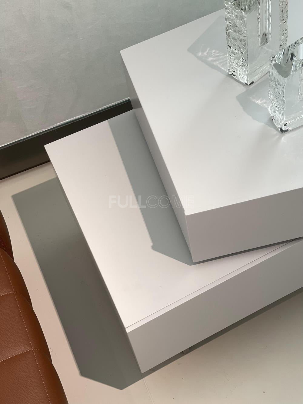 The Stepped Slab Nightstand