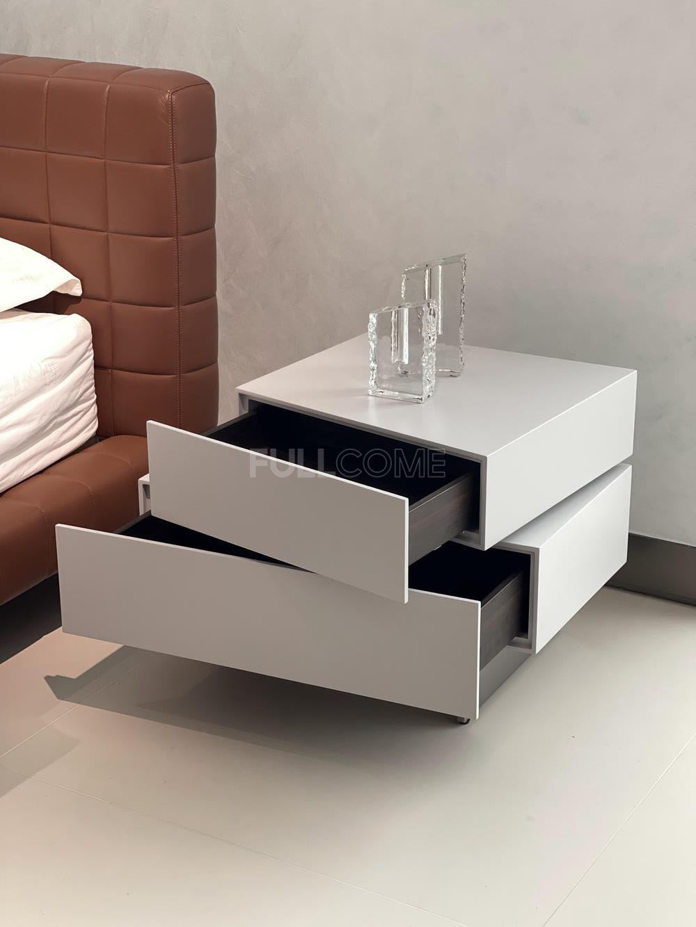 The Stepped Slab Nightstand