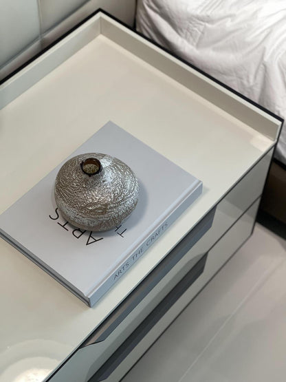 The Tray-Top Bronze Nightstand