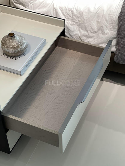 The Tray-Top Bronze Nightstand