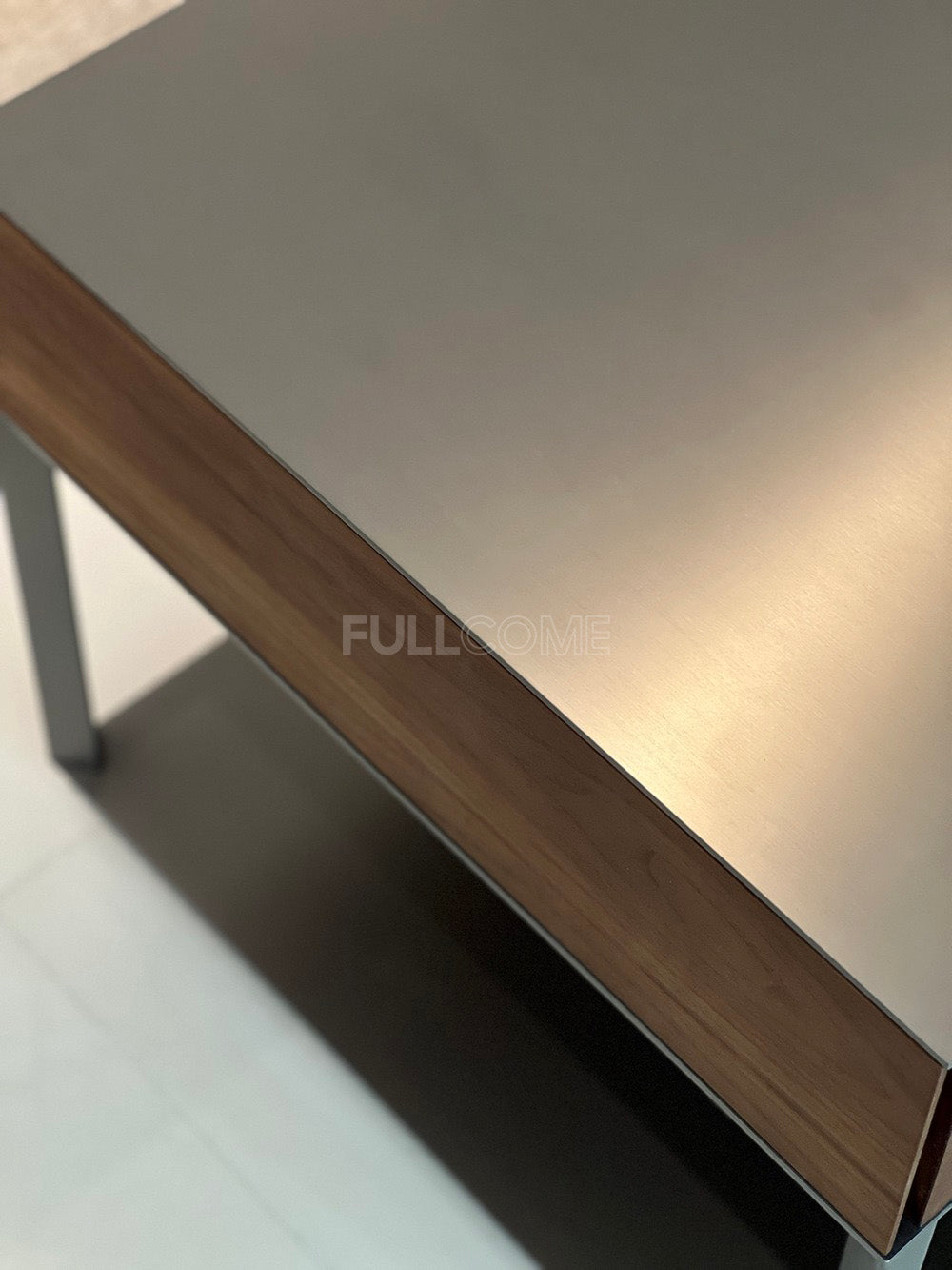 The Walnut Cubby Nightstand