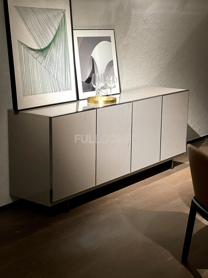 The Glass-Top Sideboard
