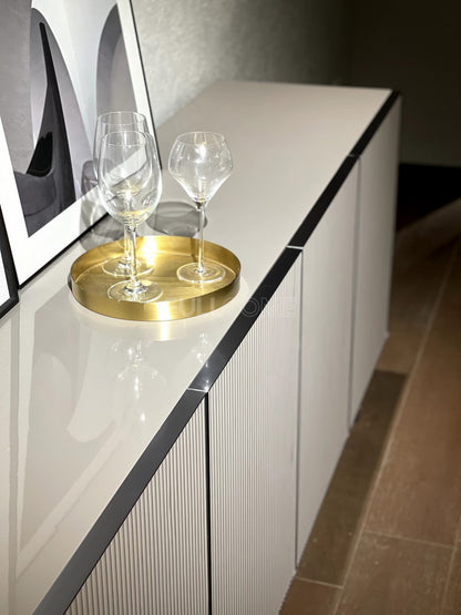 The Glass-Top Sideboard