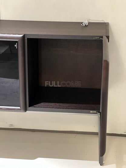 The Four-Door Glass Sideboard