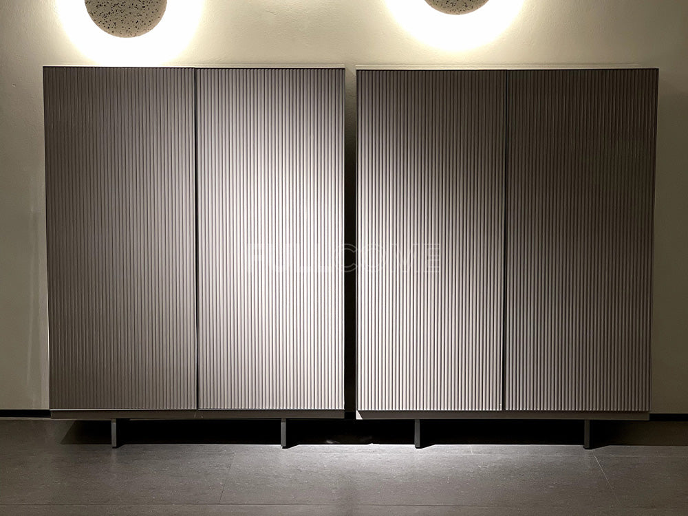 The Ribbed Bay Cabinet