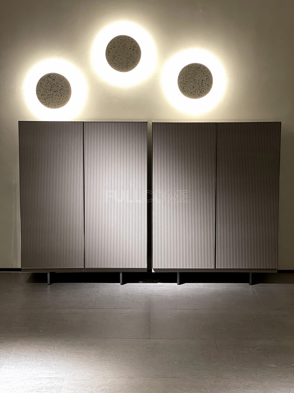 The Ribbed Bay Cabinet