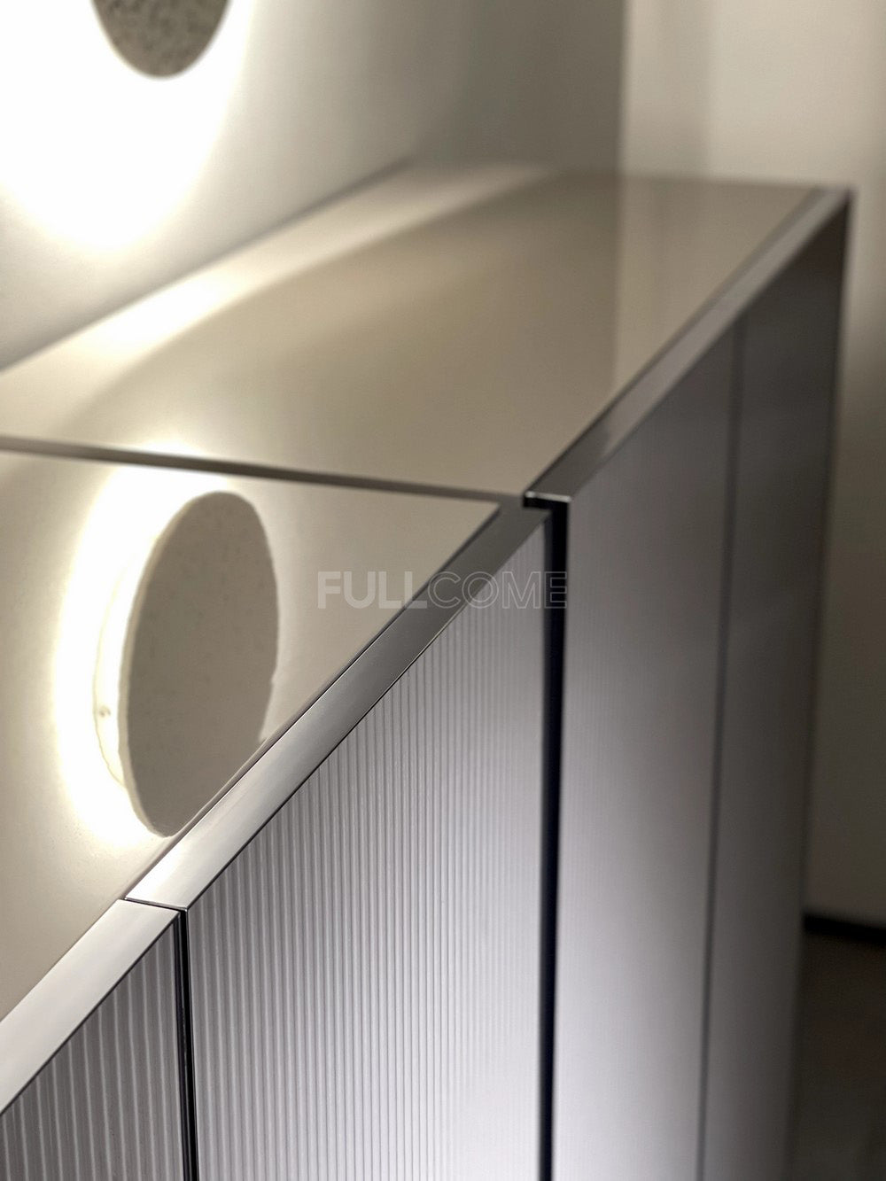 The Ribbed Bay Cabinet
