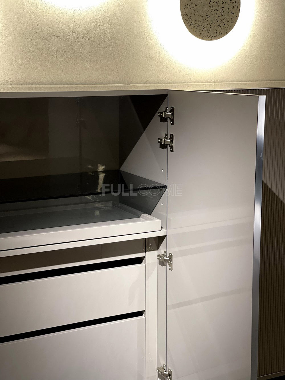 The Ribbed Bay Cabinet
