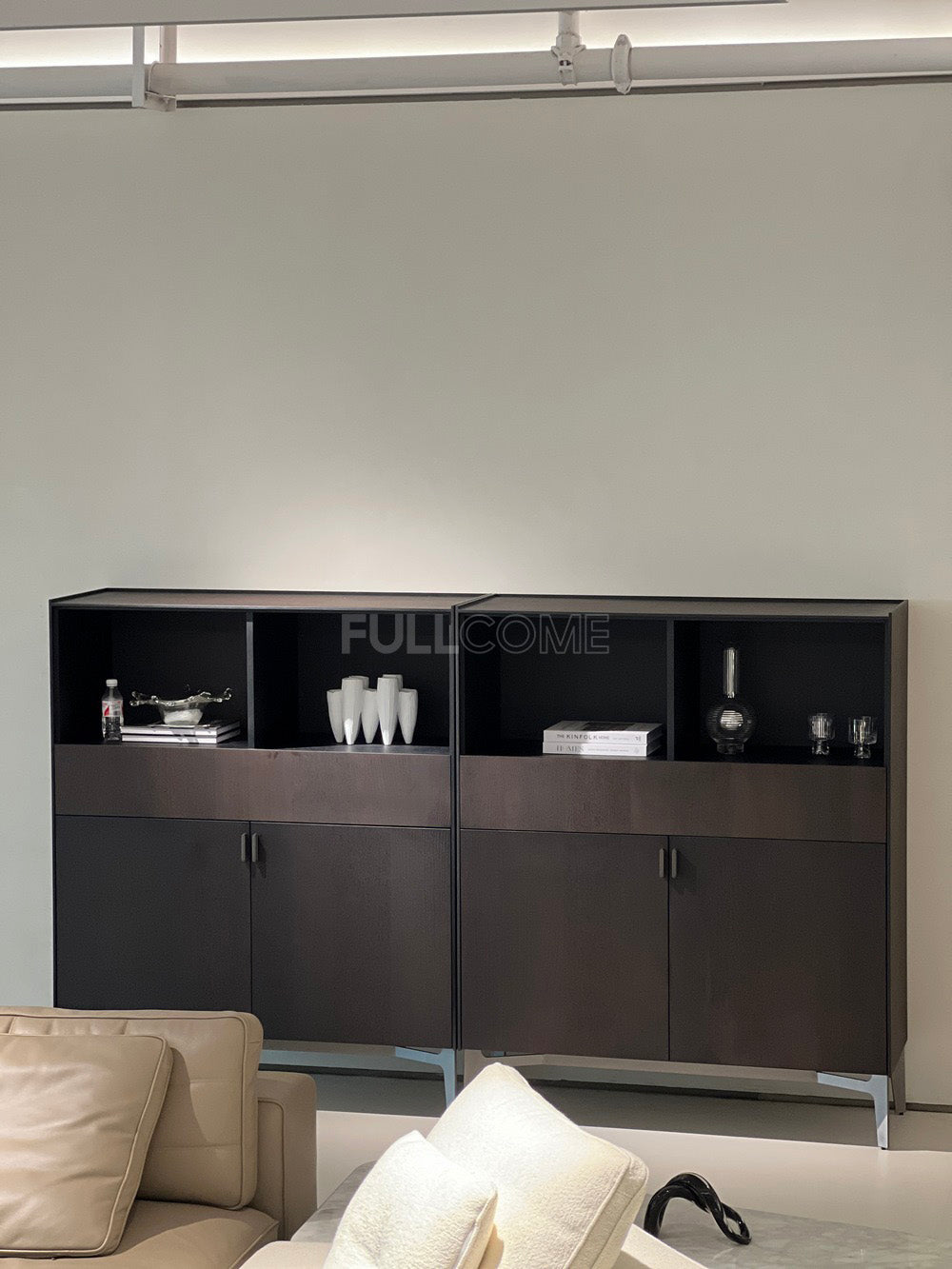 The Dark Open-Top Sideboard