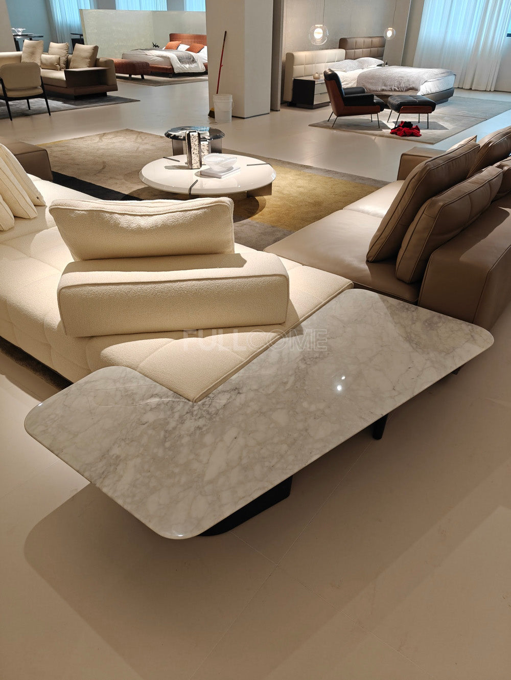 The Veined Stone Side Table