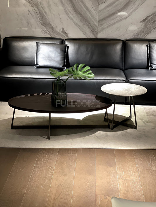 The Oval Rim-Top Coffee Table