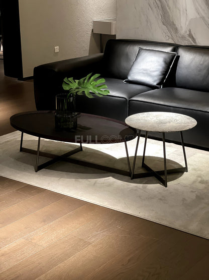 The Oval Rim-Top Coffee Table