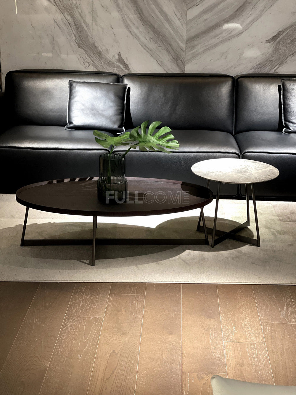 The Oval Rim-Top Coffee Table