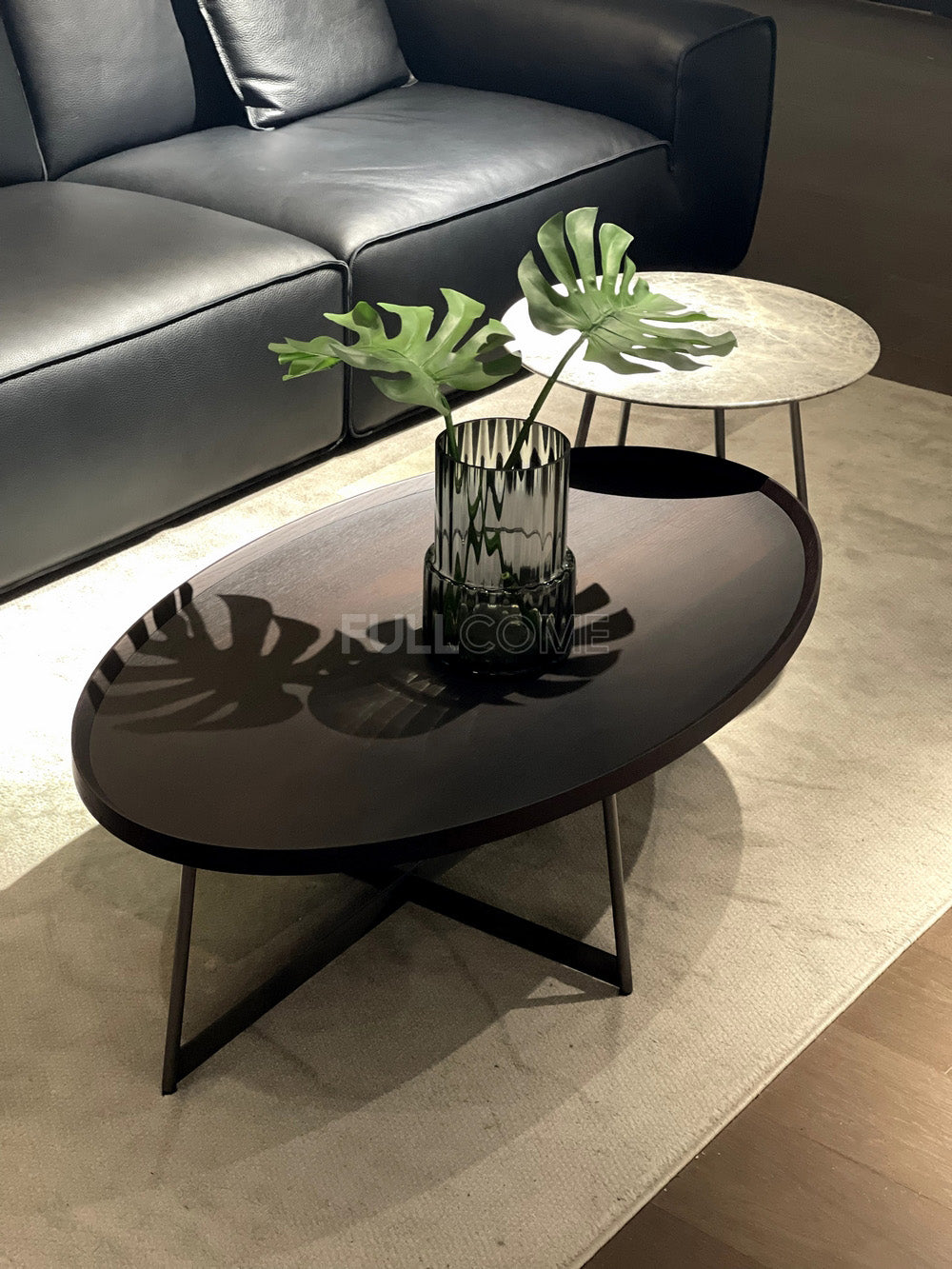 The Oval Rim-Top Coffee Table