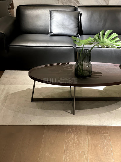 The Oval Rim-Top Coffee Table