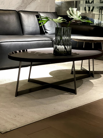 The Oval Rim-Top Coffee Table