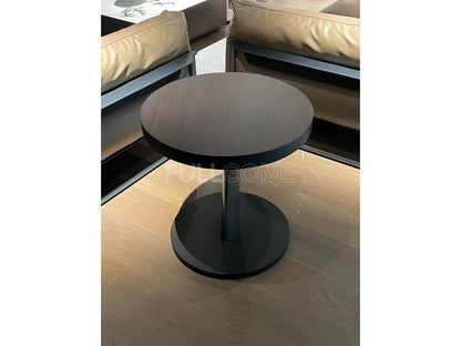 The Disc-Base Pedestal Side Table